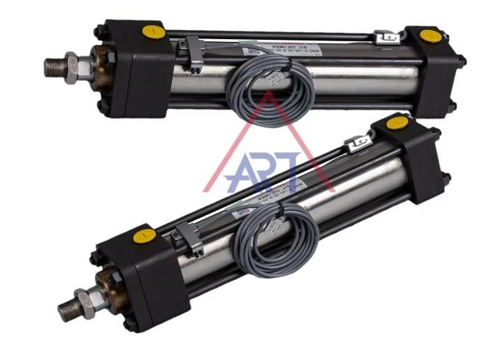 MGHC Tie Rods Hydraulic Oil Cylinder With Proximity Sensor Oil Working Temperature -10~+60℃