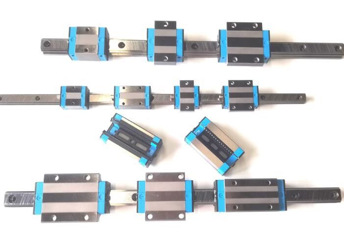 Flange Ball Linear Block 2.2mm-4.4mm Thickness Customized Length Up Locked And Lower Locked